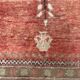 Vintage turkish oushak rug 150x86 cm carpet