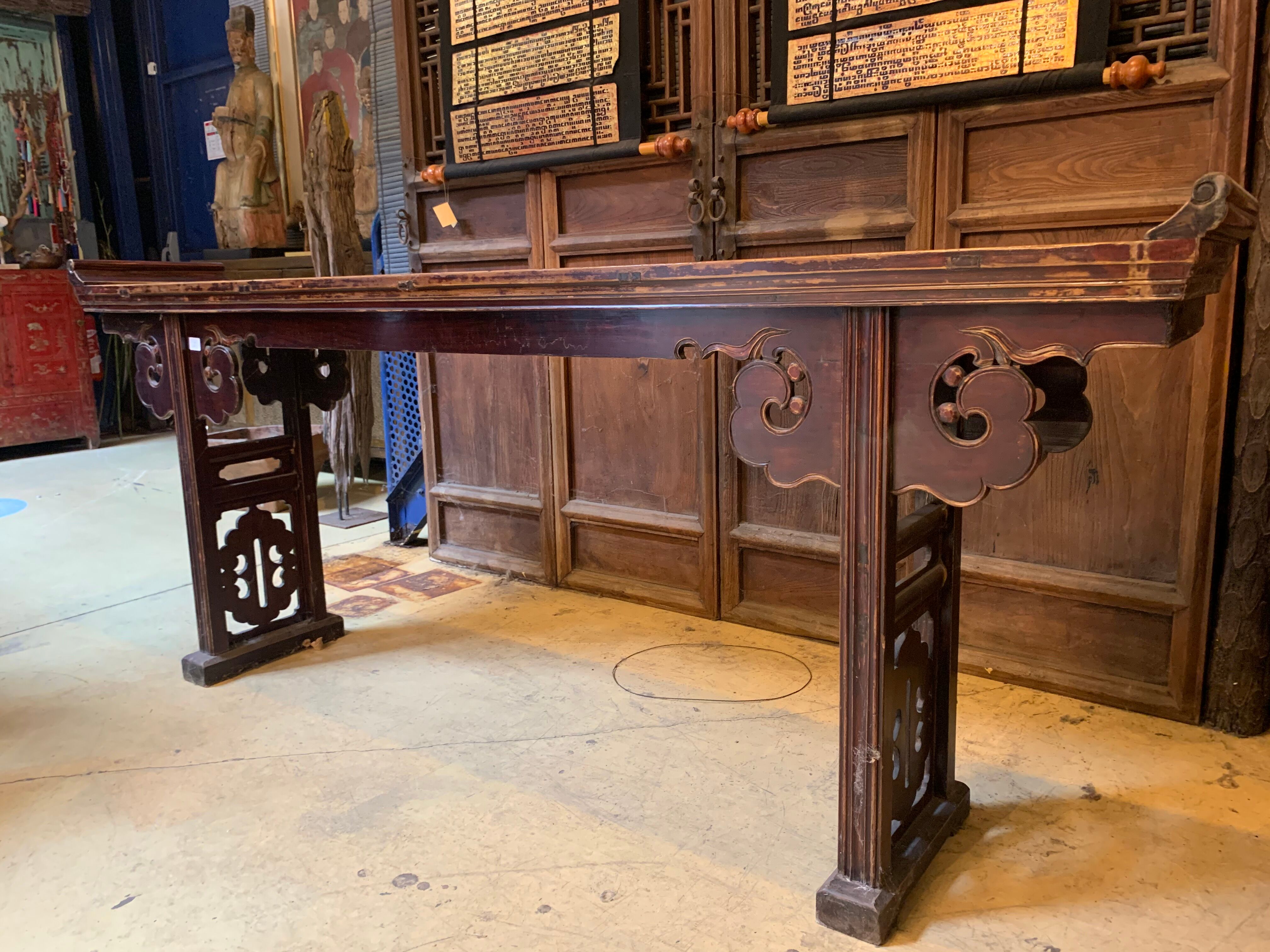 Chinese console late 19th