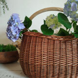 Old wicker basket