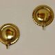 Pair Of Mid Century Swedish Brass Sconces