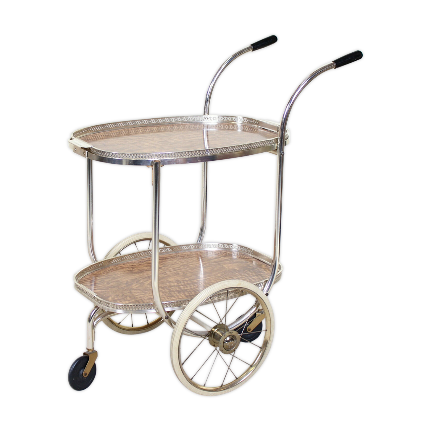 Vintage trolley with two levels