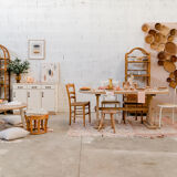 Old rattan library
