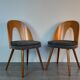 Set 6 chairs Walnut Suman by MIER, Mid-Century Czechoslovakia 1960 s