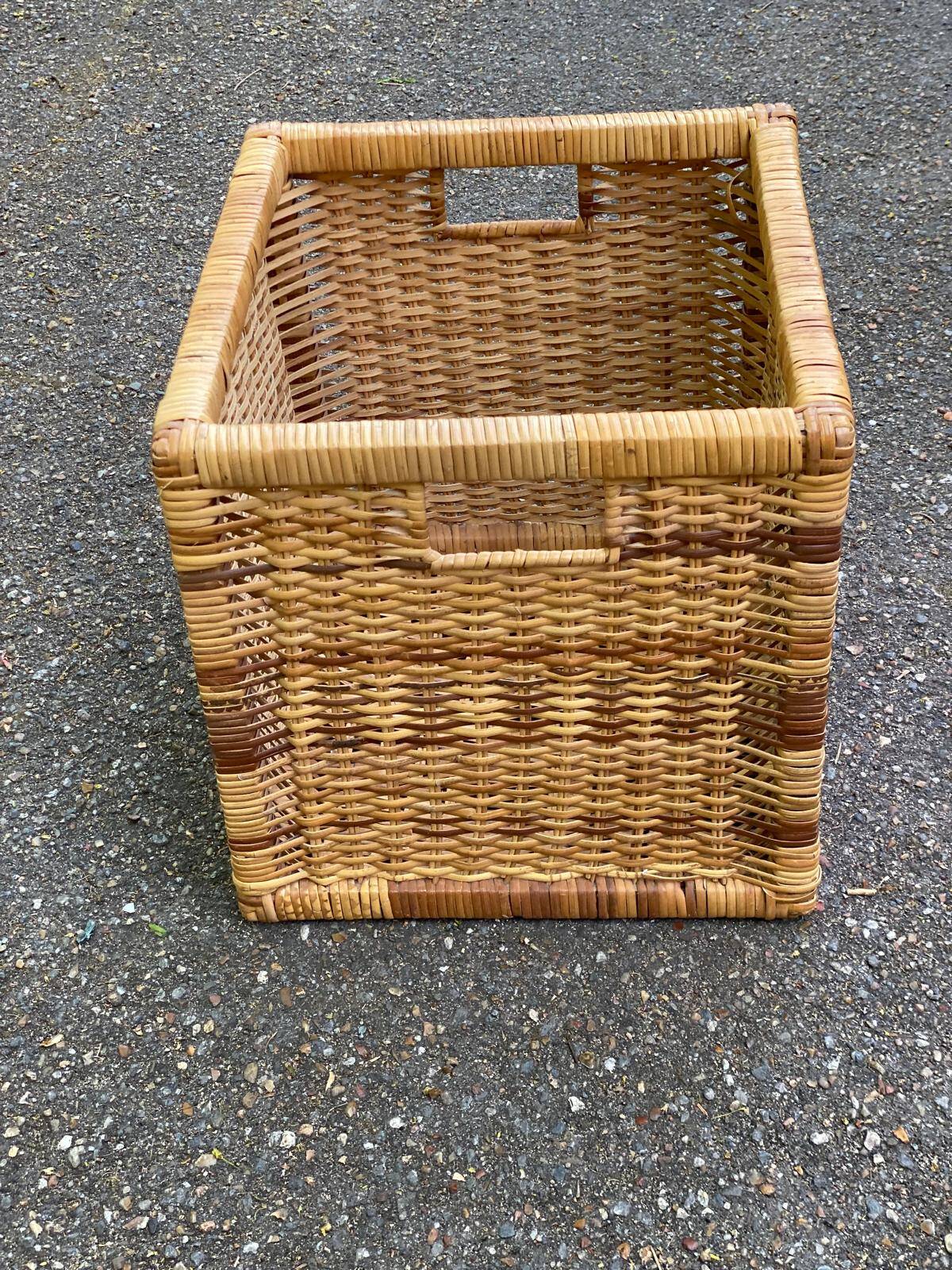 IKEA Branas woven rattan and wicker storage box