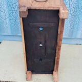 Antique solid teak flower pot