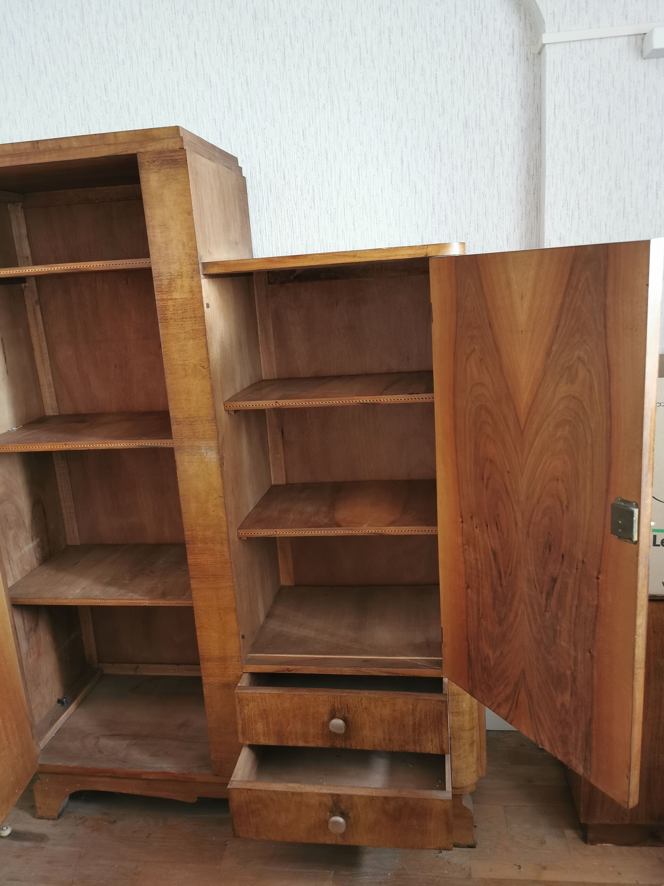 Vintage asymmetric cabinet