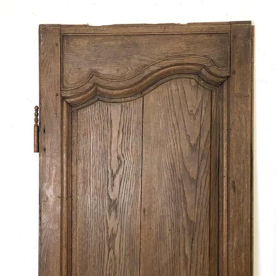 Pair of oak closet doors