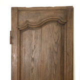 Pair of oak closet doors