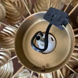 Ceiling light golden flower