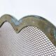 Old brass fire screen 75x38cm fireplace protection screen