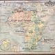 🌍 Old school map Vidal-Lablache 17, 1930 - Africa, colonies