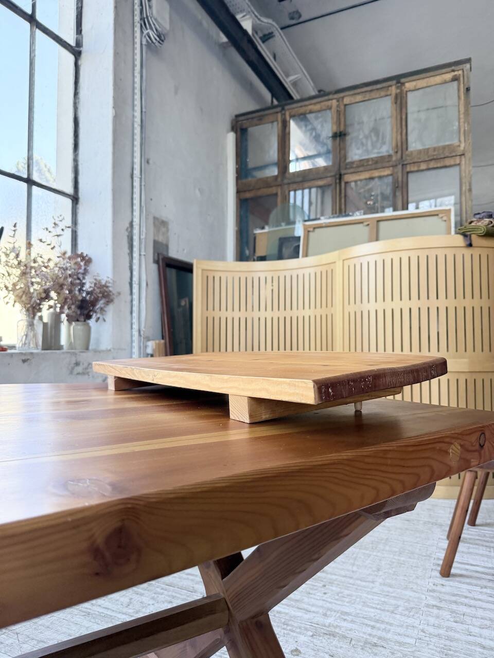 Mountain furniture set with table and 8 chairs Malmvall.
