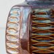 Søholm Danish Modern Stoneware Table Lamp, Brown and Blue Glaze, New Shade