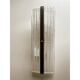 Contemporary Rectangular Diamond-Motif Murano Glass Sconces — Set of Four