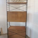 Scandinavian-style modular shelf, bookcase