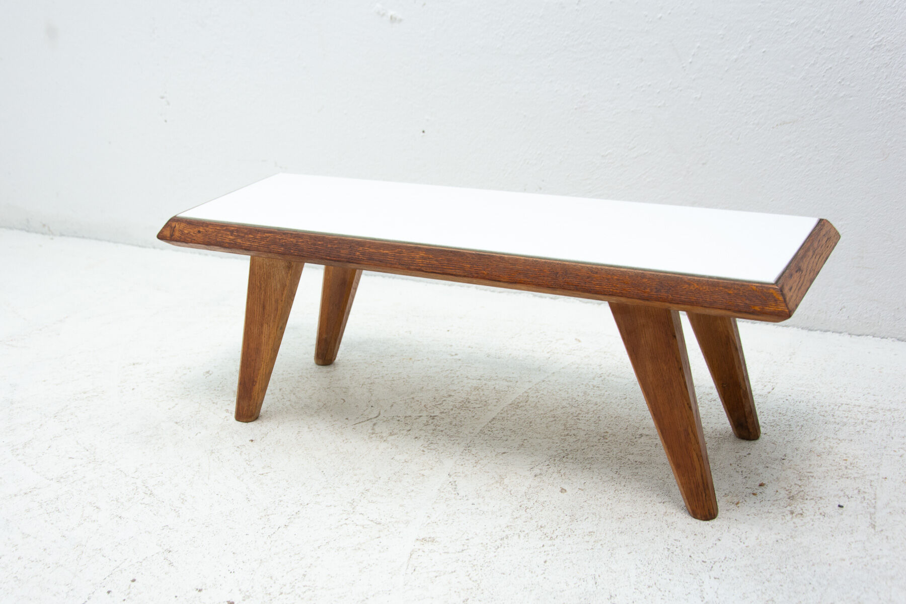 Vintage wooden flower stand, 1970’s, Czechoslovakia