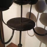 Chandelier 5 candles in wrought iron
