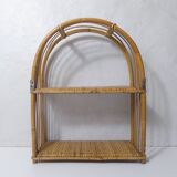 rattan shelf
