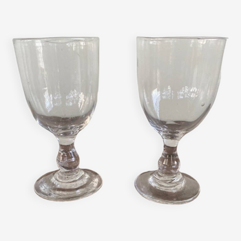 2 verres anciens