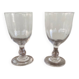 2 verres anciens