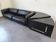 Cini Boeri - Gradual Lounge Sofa Black Leather Knoll/Gavina
