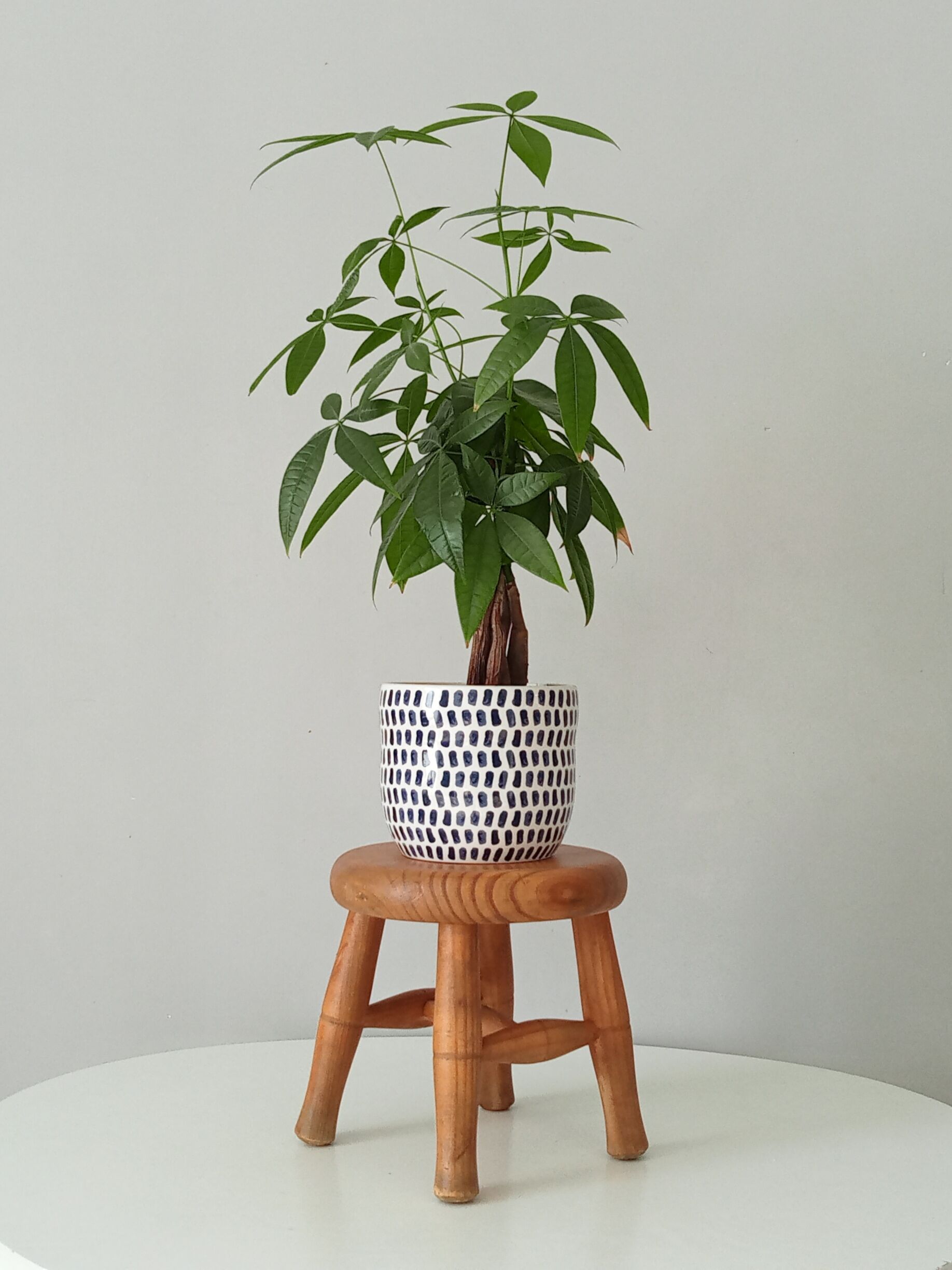 Vintage folk art stool