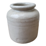 Old Yvetot stoneware mustard pot