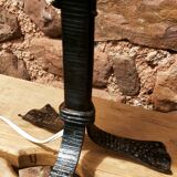 Forged foot lamp