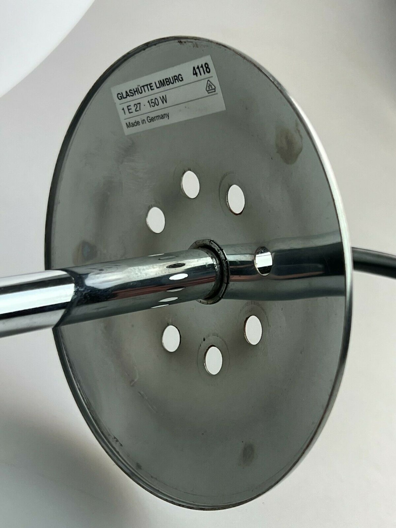 XL 60s 70s lamp ceiling lamp Limburg "Globe" spherical lamp ball design 60s