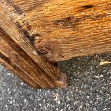 Antique oak bonnetière