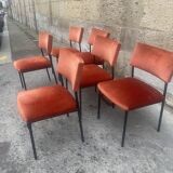 6 Chaises 764 de joseph andre motte éditions steiner 1950