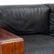 Rare rosewood 3-seater sofa by Afra e Tobia Scarpa for Maxalto