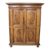 17th Century Walnut Secret Cabinet