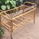 60s rattan children's bed