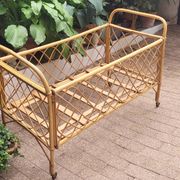 60s rattan children's bed