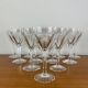 12 crystal wine glasses Lorraine Lemberg Bristol size