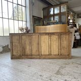 Enfilade comptoir en chêne massif 1930