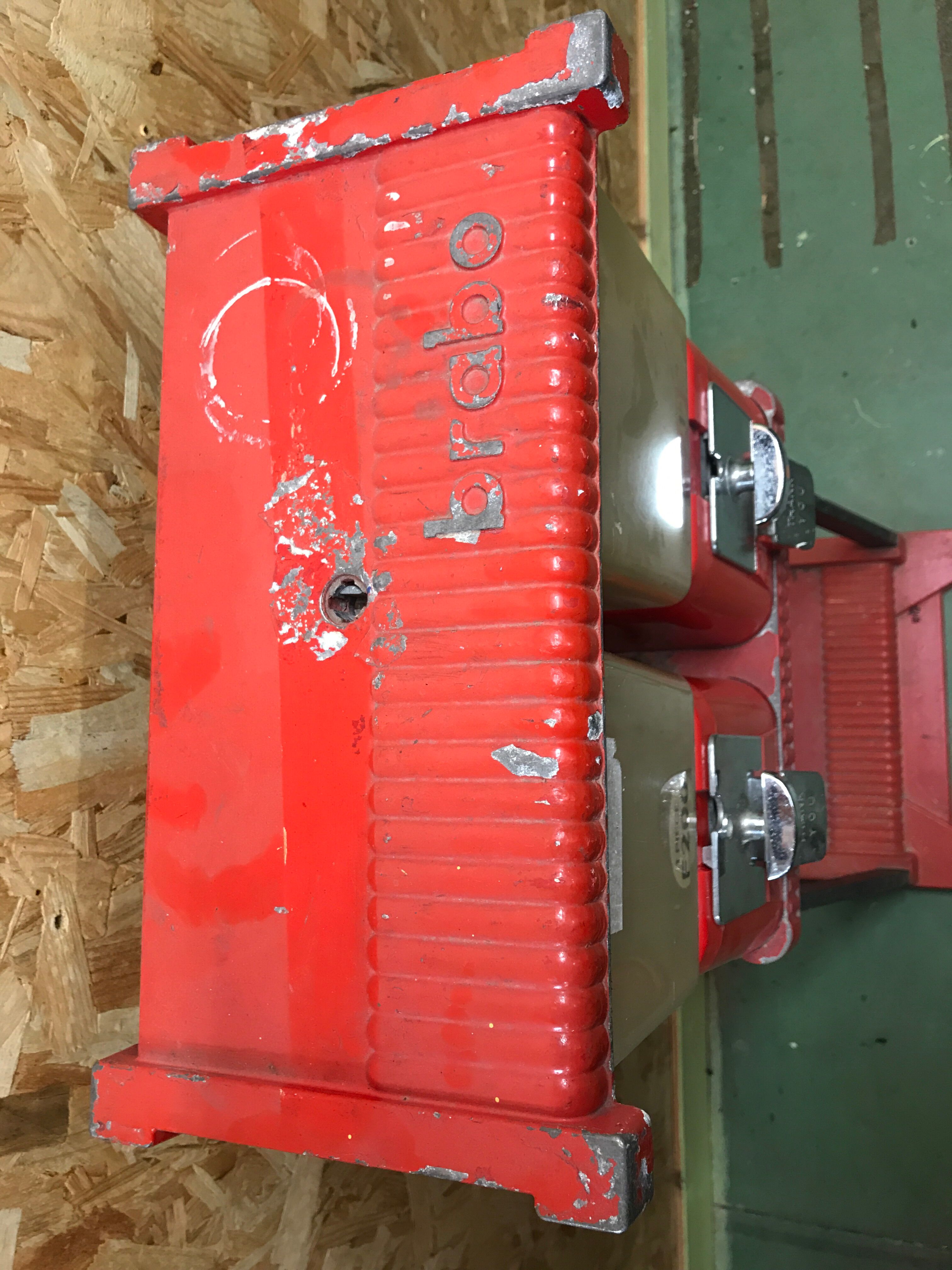 Double candy dispenser