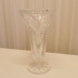 Vase en cristal ciselé