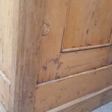 Raw wooden cabinet