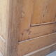 Raw wooden cabinet