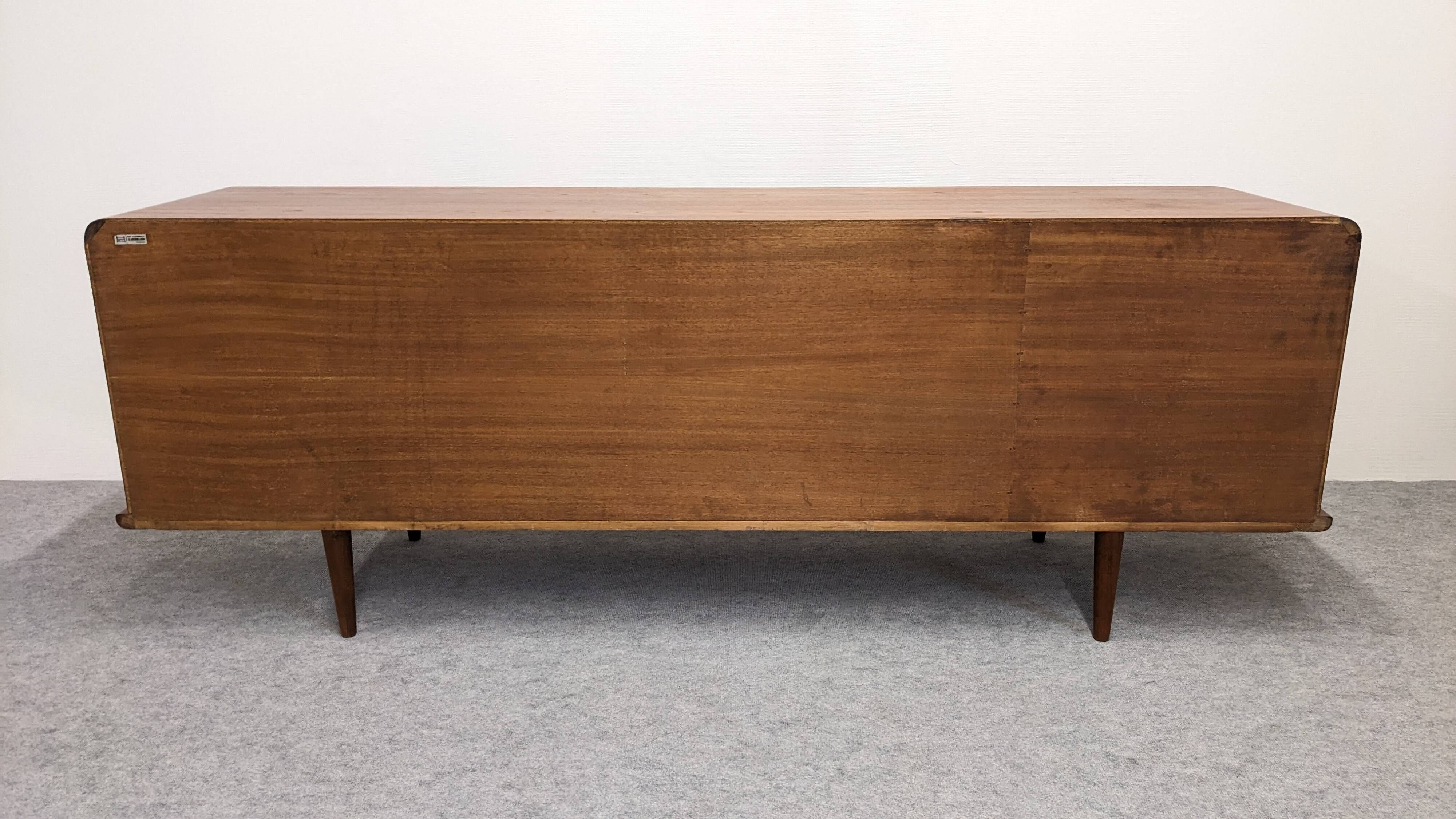 Teak sideboard by Johannes Andersen for Clausen & Son, Denmark 1960.