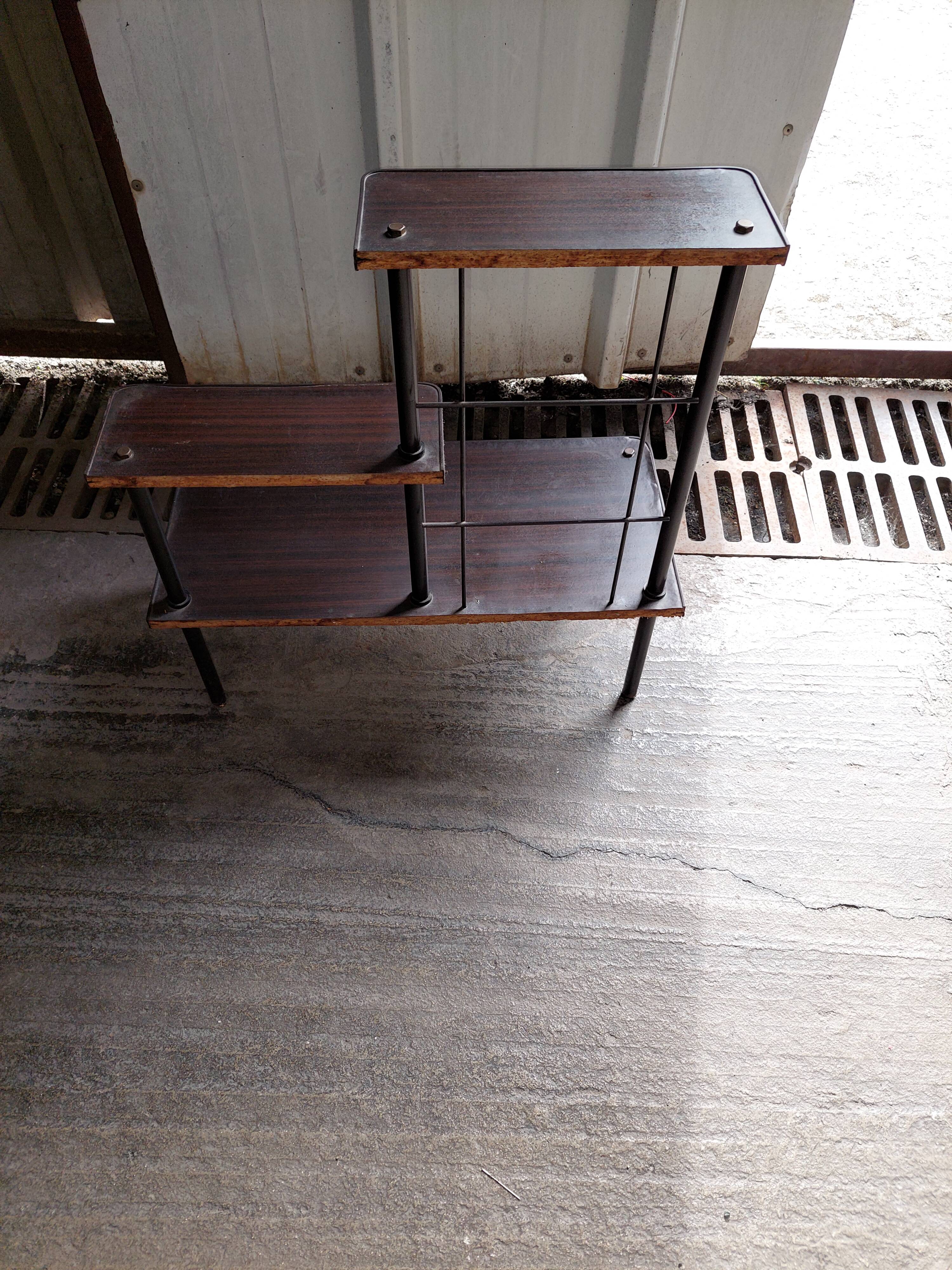 Cabinet shelves compartments 1970