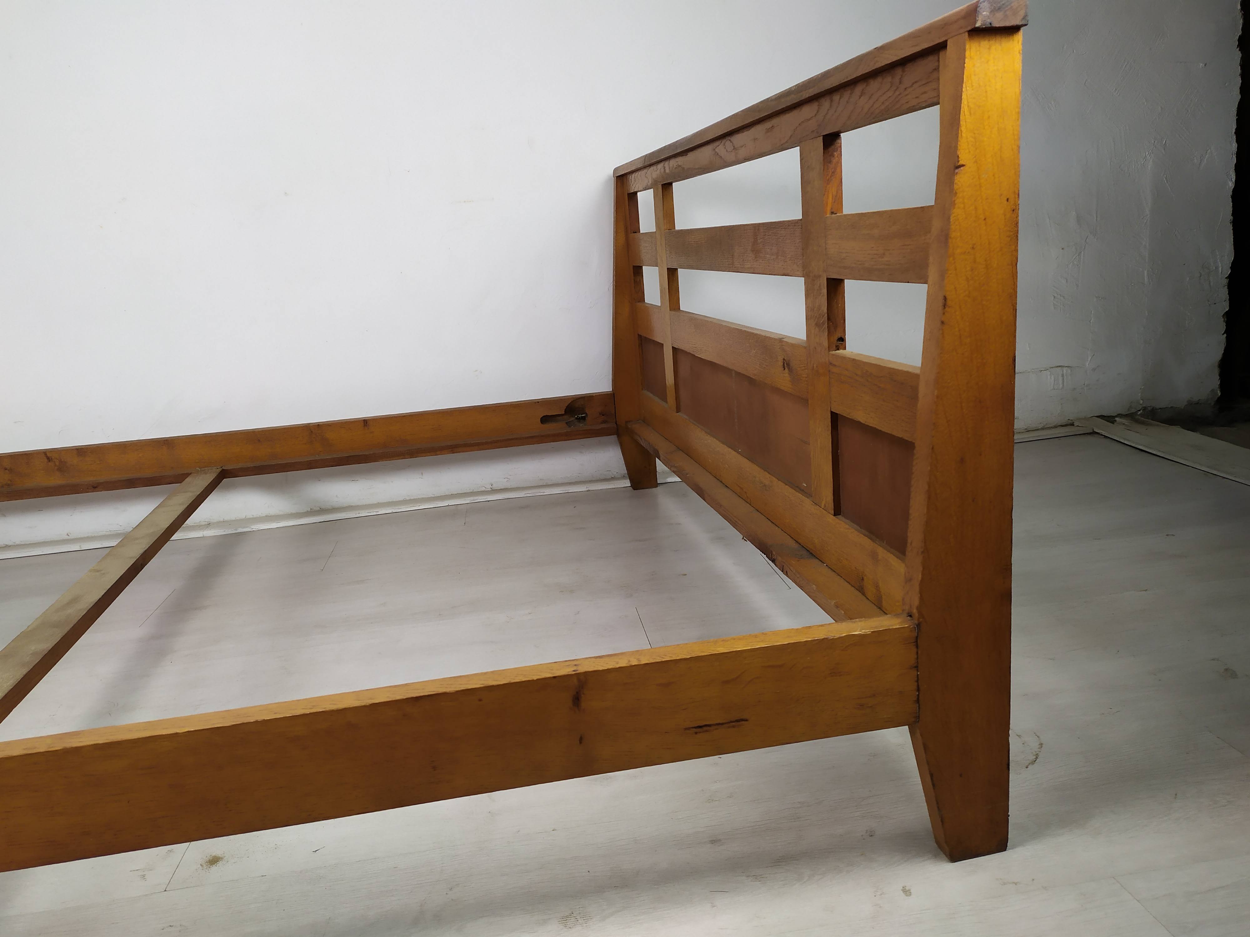 Bed 140 vintage oak