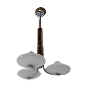 Lustre Art Déco ou Bauhaus de Jindrich halabala pour UP zavody, années 1930