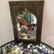 Miroir mural marocain annees 80.
