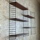 60s 70s teak string shelf module by Kajsa & Nils "Nisse" Strinning Sweden