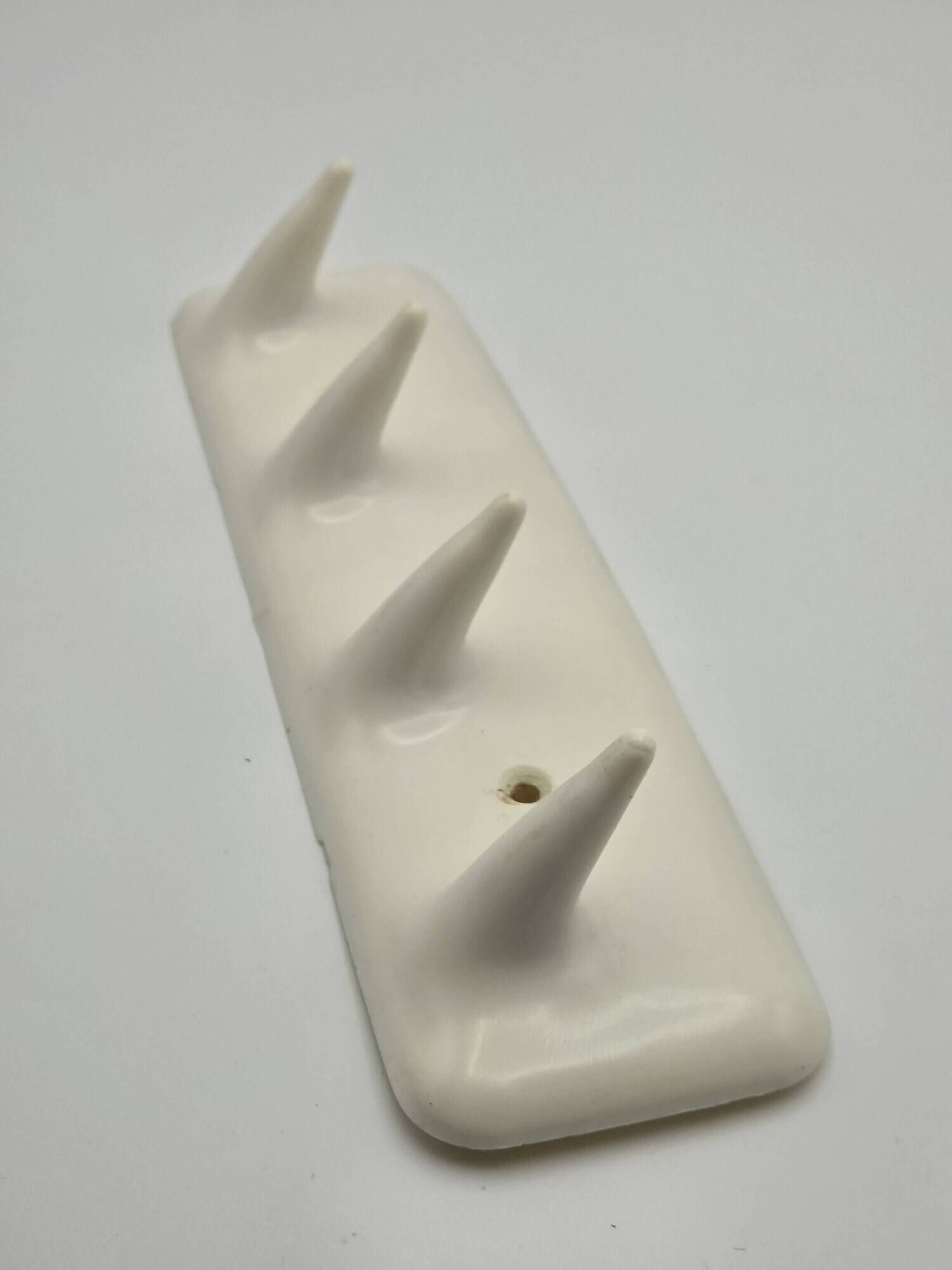 Coat rack / vintage hook with 4 prongs — decore (made in france, 1970s)