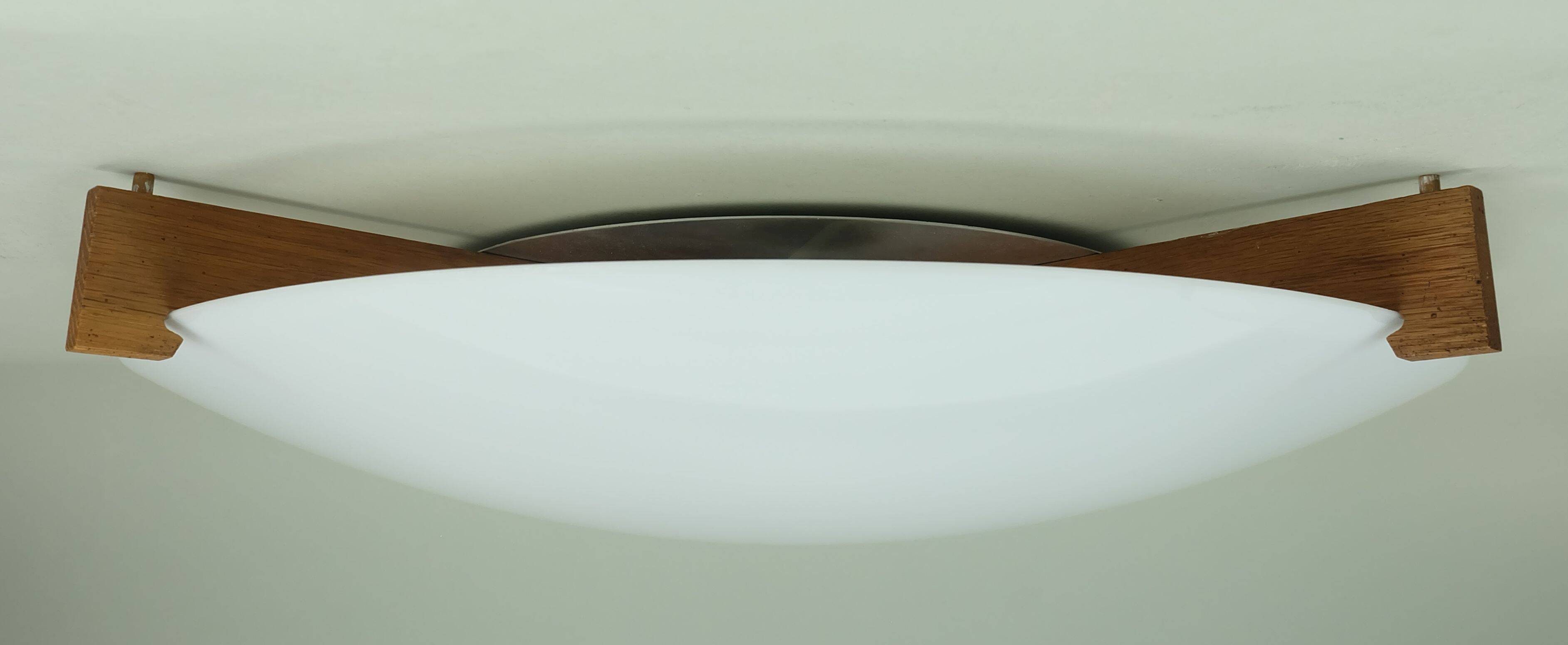 mid century modern luxus vittsjö ceiling light,  Uno & Östen Kristiansson,
