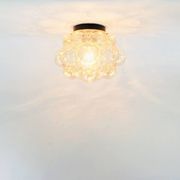 Mid-Century Bubble Glass Ceiling Light by Helena Tynell for Limburg, 1960s